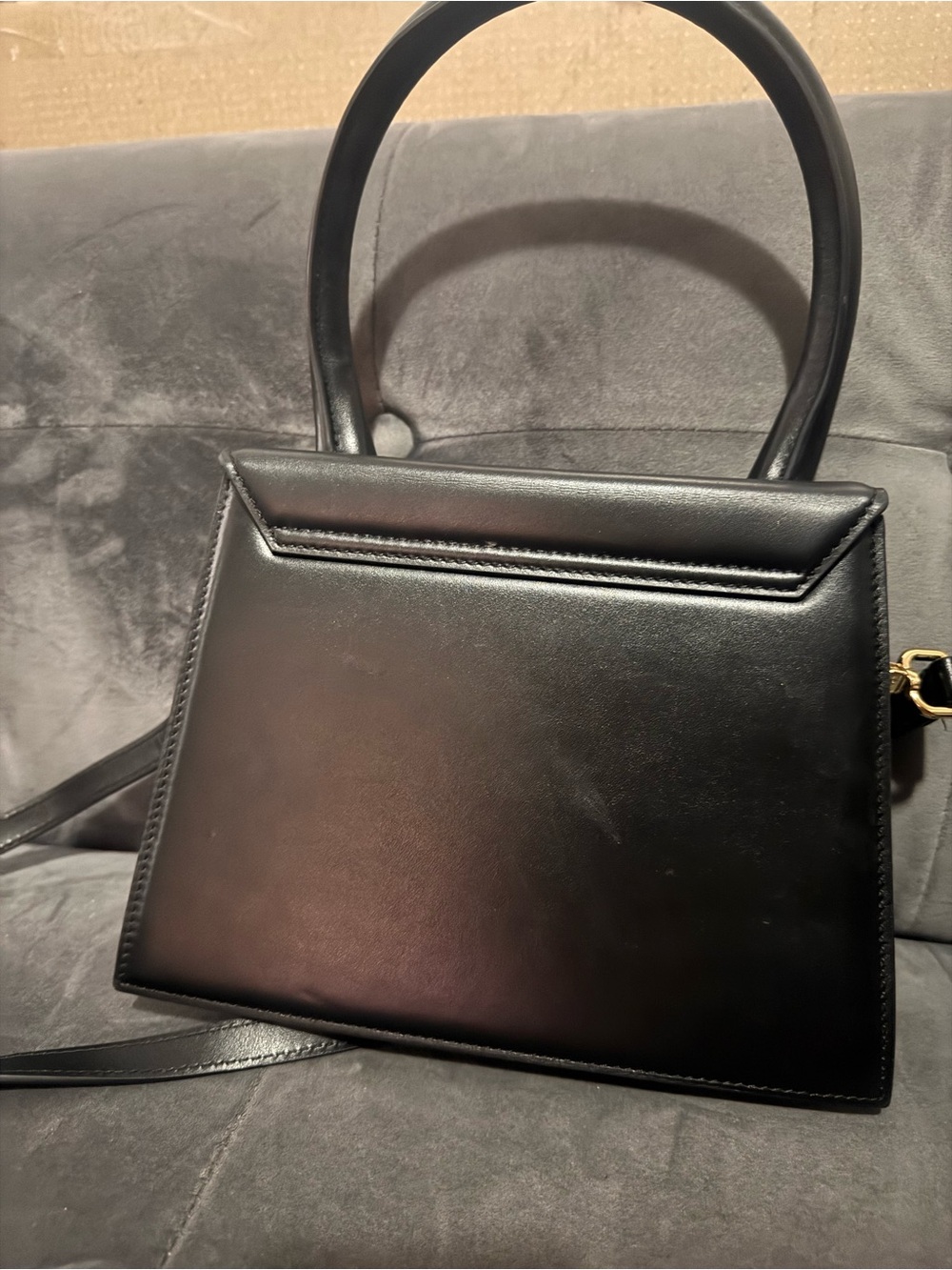 Jacquemuse Le Grand Chiquito tote bag large black - Picture 6 of 7